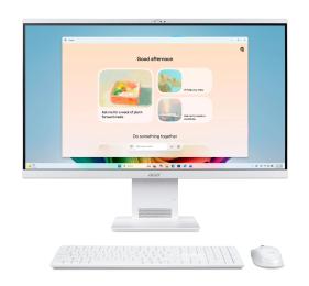 Моноблок Acer Aspire S27B-UGMTL-H 27 FHD, Intel U7-155H, 32GB, F1TB, UMA, WiFi, кл + м, Lin White