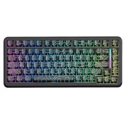 Клавіатура Attack Shark X82 Pro RGB HE Magnetic Switch Wireless Black Contour Line (AS-6972792470696-BCL)