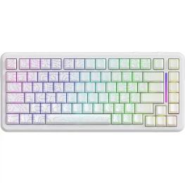 Клавіатура Attack Shark X82 Pro RGB HE Magnetic Switch Wireless White Contour Line (AS-6972792470702-WCL)