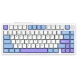 Клавіатура Attack Shark X85 RGB Linear White Jade Switch Wireless White Purple (AS-6972792470320-WP-UA)