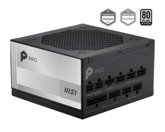 Блок живлення для ПК MSI ATX 850W PRO A850PL PCIE5