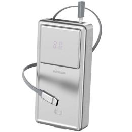 Зовнішній портативний акумулятор Amaya APB-F231 20000 mAh Silver 45W