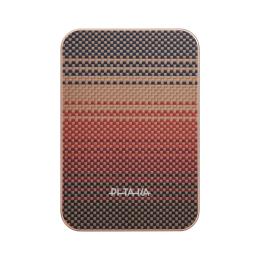Зовнішній портативний акумулятор Pitaka Aramid Fiber Magnetic Qi2 10000mAh Sunset (PBQ2502)