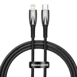 Дата-кабель Baseus Glimmer Series Fast Charging Data Cable Type-C to Lightning 20W 1m (CADH000001)