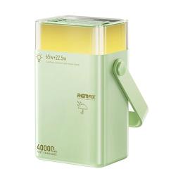 Зовнішній портативний акумулятор Remax FP-3 40000mAh Green 65W