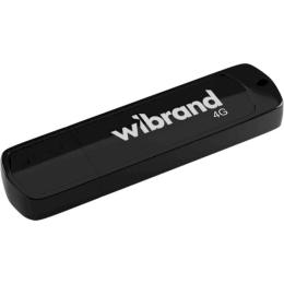 Флеш память Wibrand USB 4GB Wibrand Grizzly Black (WI2.0/GR4P3B)