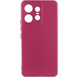 Чохол-накладка Ummi Silicone Cover Lakshmi Full Camera (AA) для Motorola Edge 50 Pro Marsala