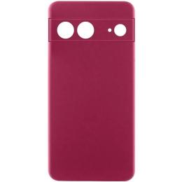 Чохол-накладка Ummi Silicone Cover Lakshmi Full Camera (AA) для Google Pixel 7 Marsala
