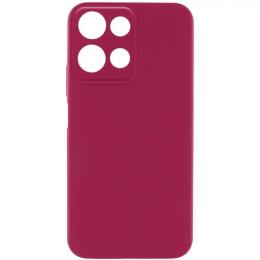 Чохол-накладка Ummi Silicone Cover Lakshmi Full Camera (AA) для Motorola Moto G15 4G Marsala
