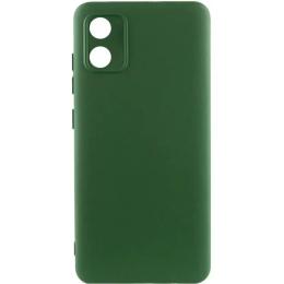 Чохол-накладка Ummi Silicone Cover Lakshmi Full Camera (AA) для Motorola Moto E13 Dark Green