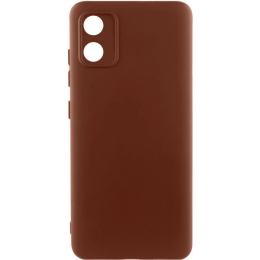 Чохол-накладка Ummi Silicone Cover Lakshmi Full Camera (AA) для Motorola Moto E13 Brown