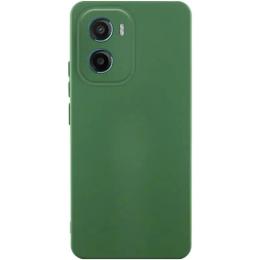 Чохол-накладка Ummi Silicone Cover Lakshmi Full Camera (AA) для Motorola Moto G05/E15 4G Dark Green