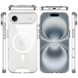 Чохол-накладка EpiK TPU Space Case with MagSafe для Apple iPhone 17 Air (6.5) Transparent