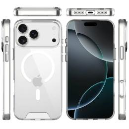 Чохол-накладка EpiK TPU Space Case with MagSafe для Apple iPhone 17 Pro Max (6.9) Transparent