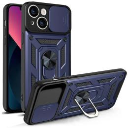 Чохол-накладка Ummi Camshield Serge Ring для Apple iPhone 14 (6.1) Navy