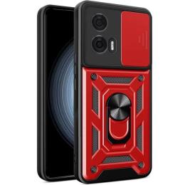 Чохол-накладка Ummi Camshield Serge Ring для Motorola Edge 50 Fusion Red