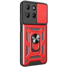 Чохол-накладка Ummi Camshield Serge Ring для Motorola Edge 60/60 Fusion Red