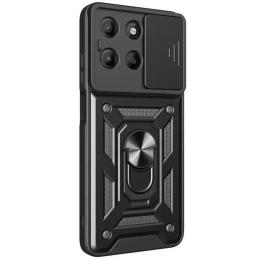 Чохол-накладка Ummi Camshield Serge Ring для Motorola Edge 60/60 Fusion Black
