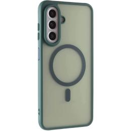 Чохол-накладка EpiK TPU Bloom with MagSafe для Samsung Galaxy A35 Green