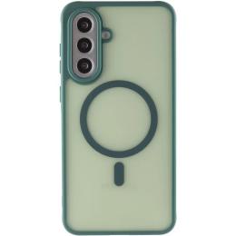 Чохол-накладка EpiK TPU Bloom with MagSafe для Samsung Galaxy A55 5G Green