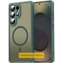 Чохол-накладка EpiK TPU Bloom with MagSafe для Samsung Galaxy S23 FE Green