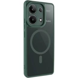 Чохол-накладка EpiK TPU Bloom with MagSafe для Xiaomi Redmi Note 13 Pro 4G Green