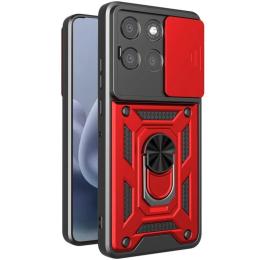 Чохол-накладка Ummi Camshield Serge Ring для Motorola Moto G86 Power Red