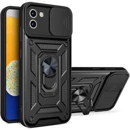 Чохол-накладка Ummi Camshield Serge Ring для Samsung Galaxy A03 Black