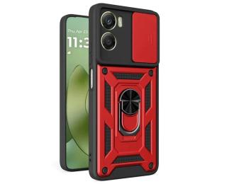 Чохол-накладка Ummi Camshield Serge Ring для Motorola Moto G05/E15 Red