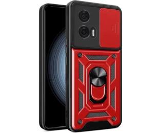 Чохол-накладка Ummi Camshield Serge Ring для Motorola Moto G24/G04 Red