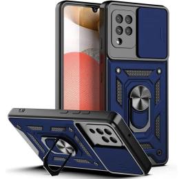 Чохол-накладка Ummi Camshield Serge Ring для Samsung Galaxy A22 4G/M32 Navy