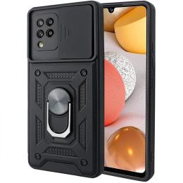 Чохол-накладка Ummi Camshield Serge Ring для Samsung Galaxy A22 4G/M32 Black