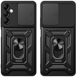 Чохол-накладка Ummi Camshield Serge Ring для Samsung Galaxy A15 4G/5G Black