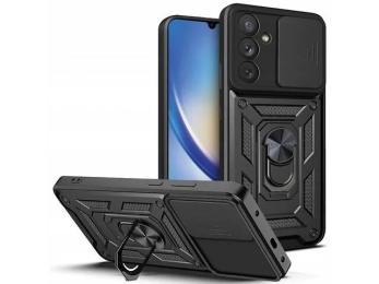 Чохол-накладка Ummi Camshield Serge Ring для Samsung Galaxy M55 Black