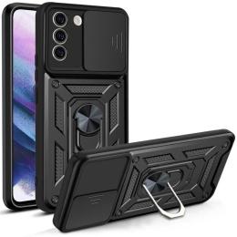 Чохол-накладка Ummi Camshield Serge Ring для Samsung Galaxy S20 FE Black