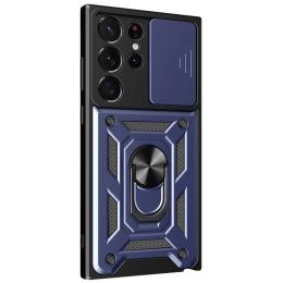 Чохол-накладка Ummi Camshield Serge Ring для Samsung Galaxy S21 Ultra Navy