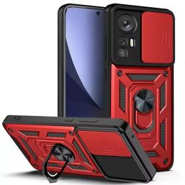 Чохол-накладка Ummi Camshield Serge Ring для Xiaomi 12 Lite Red