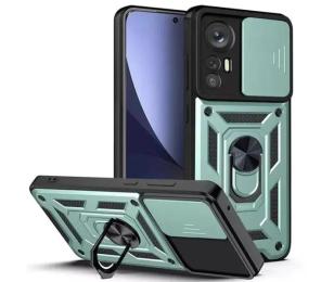 Чохол-накладка Ummi Camshield Serge Ring для Xiaomi 12T/12T Pro Green