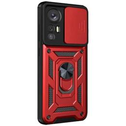 Чохол-накладка Ummi Camshield Serge Ring для Xiaomi 12T/12T Pro Red