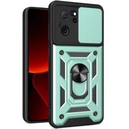 Чохол-накладка Ummi Camshield Serge Ring для Xiaomi 13T/13T Pro Green
