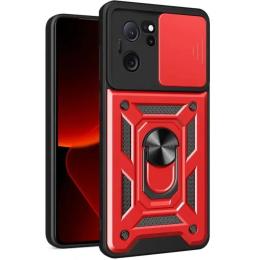 Чохол-накладка Ummi Camshield Serge Ring для Xiaomi 13T/13T Pro Red