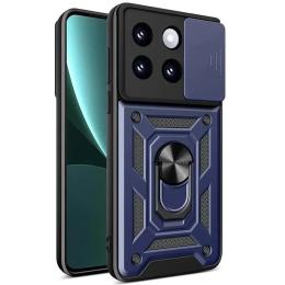 Чохол-накладка Ummi Camshield Serge Ring для Xiaomi 14 Navy