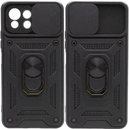 Чохол-накладка Ummi Camshield Serge Ring для Xiaomi Mi 11 Lite Black
