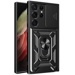 Чохол-накладка Ummi Camshield Serge Ring для Samsung Galaxy S25 Ultra Black