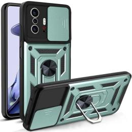 Чохол-накладка Ummi Camshield Serge Ring для Xiaomi 11T/11T Pro Green