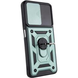 Чохол-накладка Ummi Camshield Serge Ring для Xiaomi Redmi 12/Poco M6 Pro 5G Green