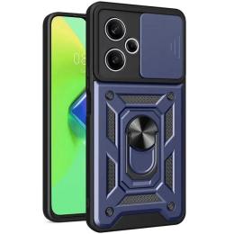 Чохол-накладка Ummi Camshield Serge Ring для Xiaomi Redmi 12/Poco M6 Pro 5G Navy