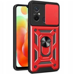 Чохол-накладка Ummi Camshield Serge Ring для Xiaomi Redmi 12C Red