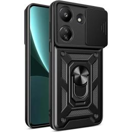 Чохол-накладка Ummi Camshield Serge Ring для Xiaomi Redmi 13C/Poco C65 Black