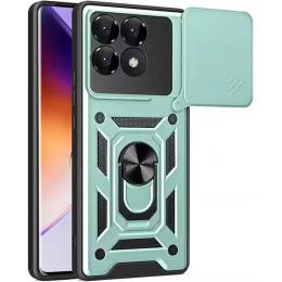 Чохол-накладка Ummi Camshield Serge Ring для Xiaomi Poco F7 Pro Green